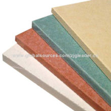 Colored fiber cement board