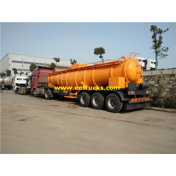19cbm Steel Sulfuric Acid Delivery Tanker Trailers