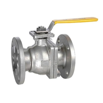 2pc din din bằng thép mặt bích Ball Valve