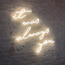 NEON LETTER LIGHTING FOR WEDDING & HOME DECORATION