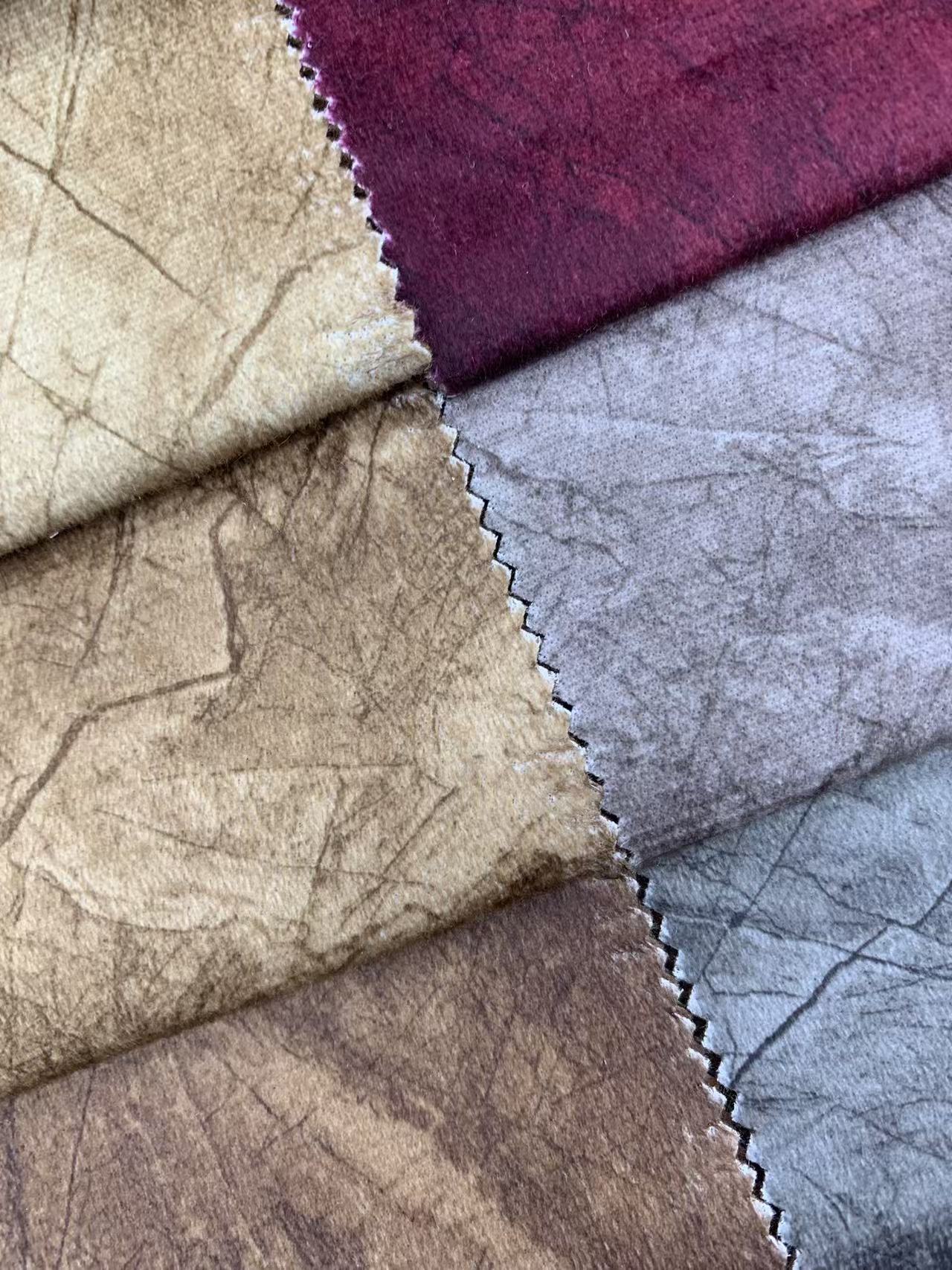 Tissu velours pour canapé Velvet Fabric for Sofa