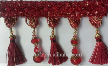 Curtain handmade chain tassel decorative tassels for curtains