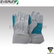 ER9710 Industrial safety gloves Cow split leather gloves working gloves