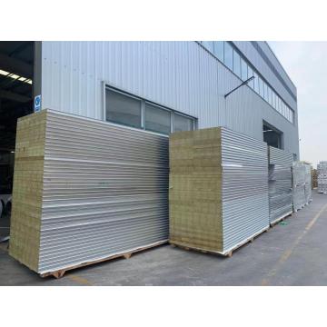 CFS วัสดุก่อสร้าง Rock Wool Sandwich Panel