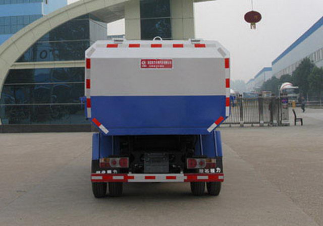 Dongfeng Duolika 6CBM Hydraulic Lifter شاحنة القمامة