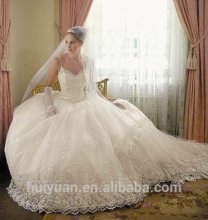 sexy strap lace couture wedding gowns