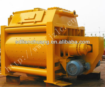 Best quality twin axle force type concrete mixer
