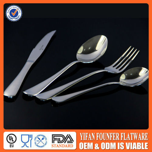 Modern restaurant flatware stand for stainless steel