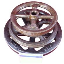 Standard circular structure ductile iron pulley