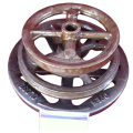 Standard circular structure ductile iron pulley