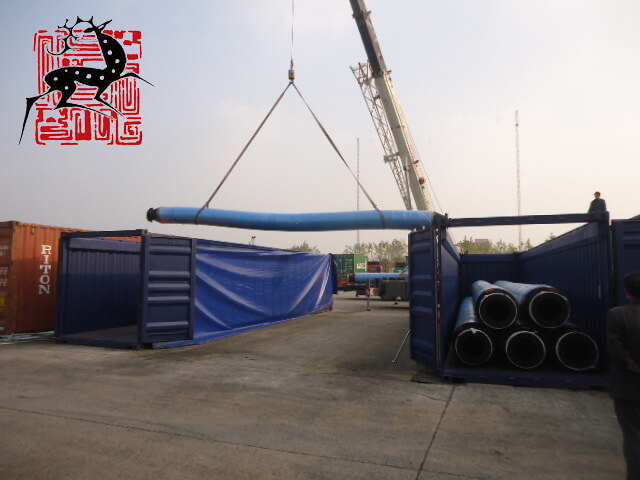 Large diameter floating hose Rubber hose for dredging project