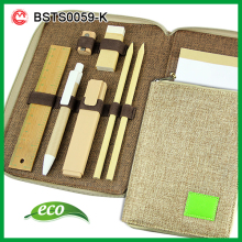 Eco friendly personalized office stationery business gift set executive