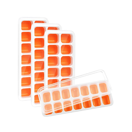 Custom Silicone Ice Cube Trays with Lid