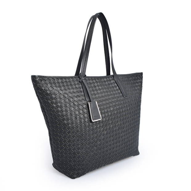 Women Handbag PU Leather Weave Ladies Tote Shoulder bags