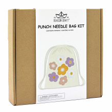 Flora Punch Needle Bag Kit: Your Ultimate Crafting Companion