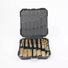 Hot Selling 99pcs Ti-gecoate Twist Drill Bit Set 118 graden HSS-boorbits voor metaal, hout en plastic