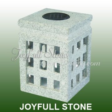 Outdoor Stone Solar Light Lamp