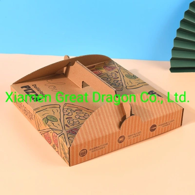 Take out Pizza Delivery Box with Custom Design Hot Sale (PZ2511010)