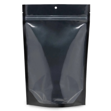 Sustainable Packaging Solution Black Back Clear Front