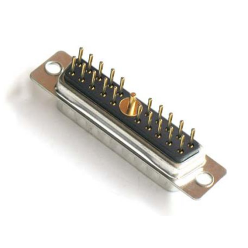 พลังงานสูง 21W1 D-SUB Connector Male Solder