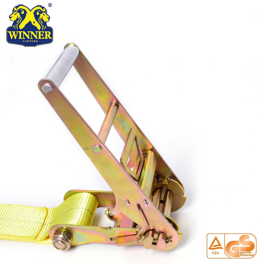 Polyester Ratched Tie Down Cargo Lashing Strap Belt