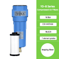 Filtros de aire de polvo YD-B058 para secador de adsorción