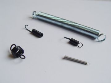 82b, 65mn Stainless Steel, Alloy Steel Medium Duty Steel Extension Spring Supporting Oem