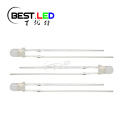 450nm LED 3mm στρογγυλή κορυφή διάχυτη μπλε LED