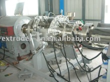 PE pipe extrusion line