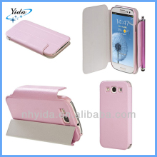 Pink PU Leather Wallet Case For Samsung I9300 S3