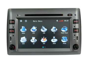 Fiat Stilo Gps, Sd, Usb/rds, Bluetooth, Steering Wheel Tv 7 Inch 480p Fiat Dvd Player St-8807