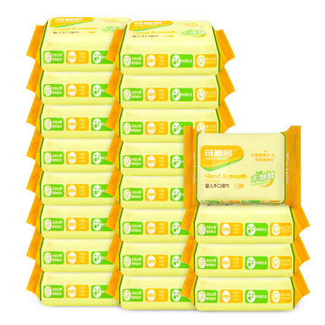 High Quality Alcohol Free Pack Cleaning Wet Wipes