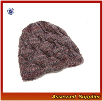 XJ01089/ Deep winter knitted cap /custom knitted beanie cap wholesale