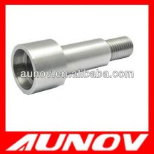 Passivated precious metal machine tool parts for lathe