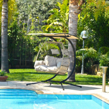 Hanging Patio Swing Chair Bali Steel Outdoor Furniture Egg Chair