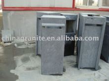 cheap blue limestone garden stone mailbox