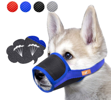 Dog Muzzle with Hook & Loop