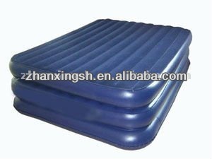 comfortable Inflatable flocked airbed