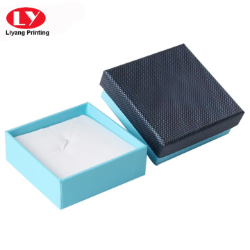 Small Square Gift Ring Box With White Foam