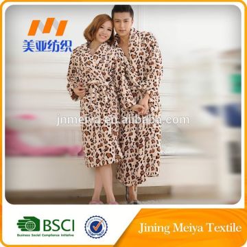 100 Polyester Coral Fleece Bathrobe
