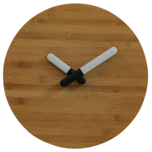Bamboo Wall Clocks With Light