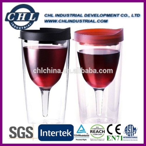 wholesale plastic wine glasses, custom plastic goblet