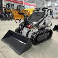 Loader utilitas kompak mini skid steer untuk dijual