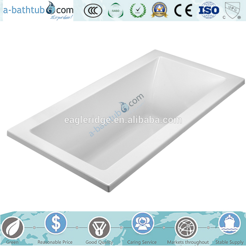 Bathroom mini acrylic bathtub