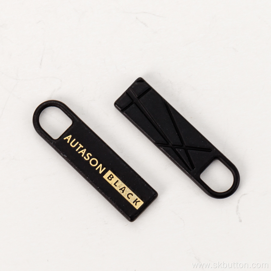 OEM&ODM black zipper pulls