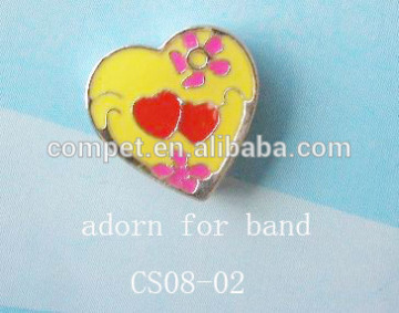 Wholesale fashional 8mm slide charms, heart slide charms