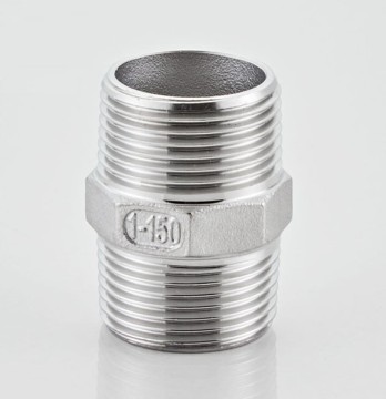 304 Stainless Steel Hexagonal Double Outer Thread Joint
