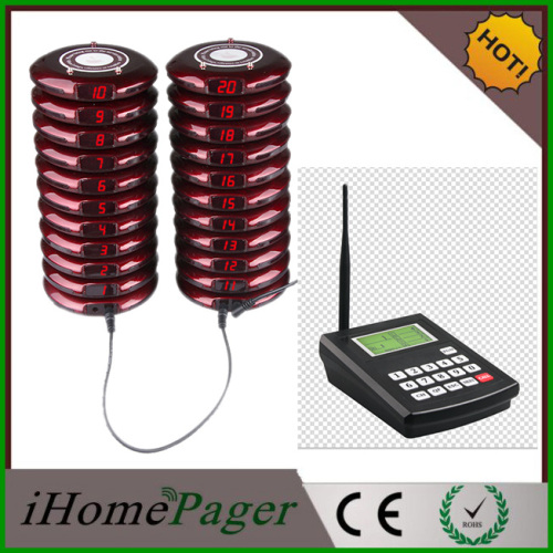 Chinese popular products 433.92MHz wireless food paging device