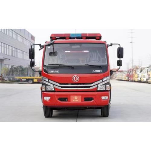 4x2 fire fighting truck with engine