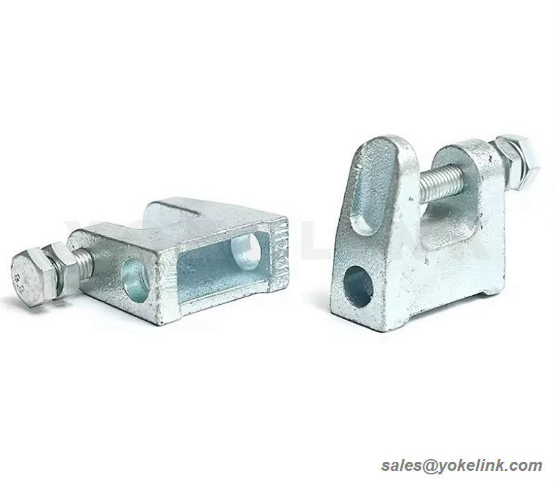 3/8'' Abrazadera para vigas de hierro maleable